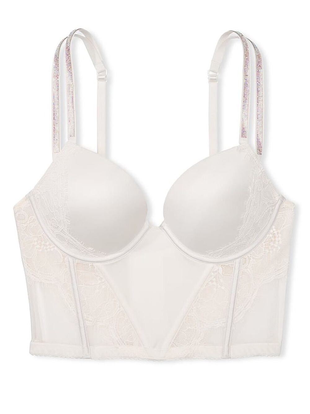 NWT Victoria's Secret Double Shine Strap Push-Up Corset Top